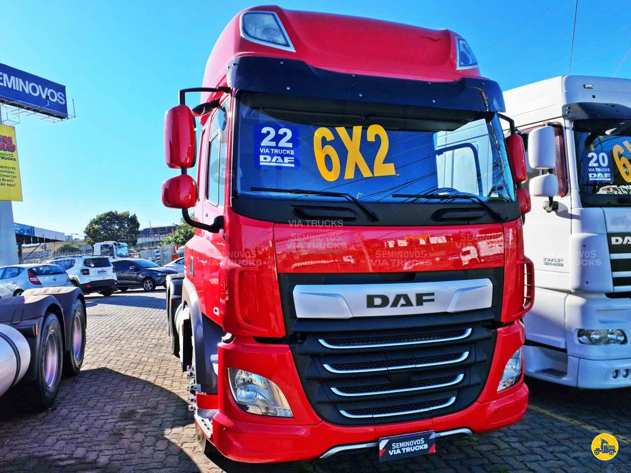 CAMINHAO DAF DAF CF 410 Chassis Cavalo 6x2 Via Trucks - DAF CONTAGEM MINAS GERAIS MG